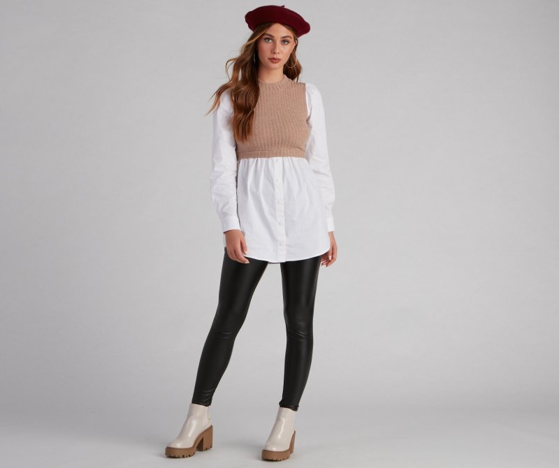 TableClothsUs Trendy And Chic Layered Tunic