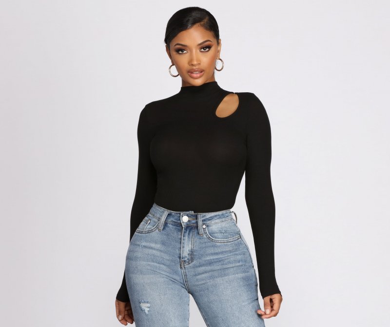 TableClothsUs Key Moment Knit Bodysuit