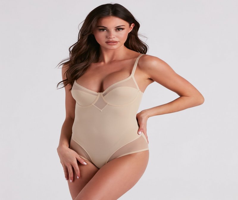 TableClothsUs Seamless Silhouette Shaper Bodysuit