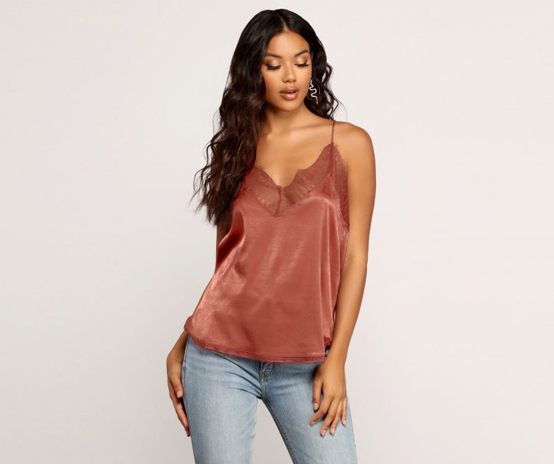 TableClothsUs Stunning In Lace Cami Top