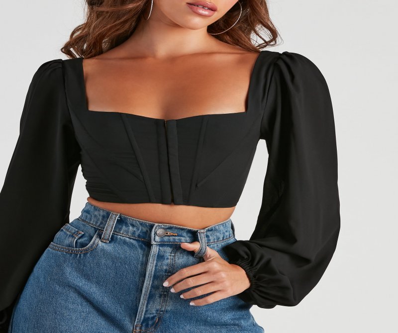 TableClothsUs Day Dreams Corset Crepe Top