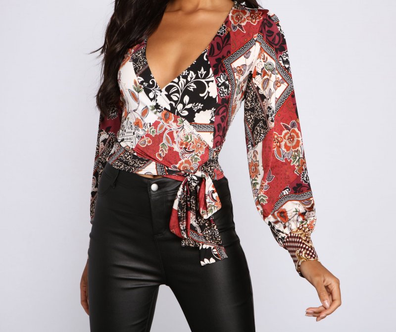 TableClothsUs Wrapped In Bohemian Glam Top